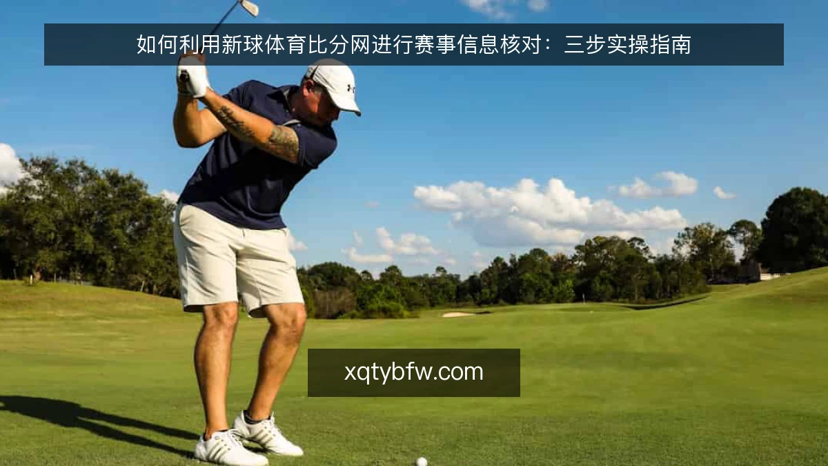 如何利用新球体育比分网进行赛事信息核对：三步实操指南
