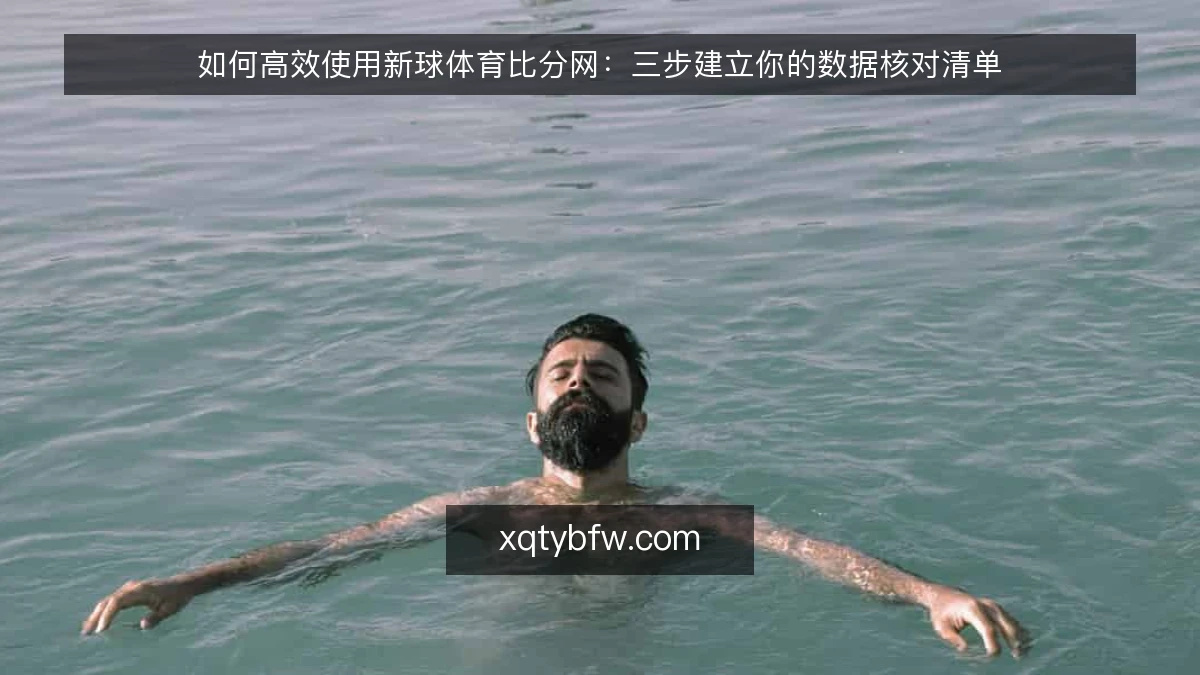 如何高效使用新球体育比分网:三步建立你的数据核对清单